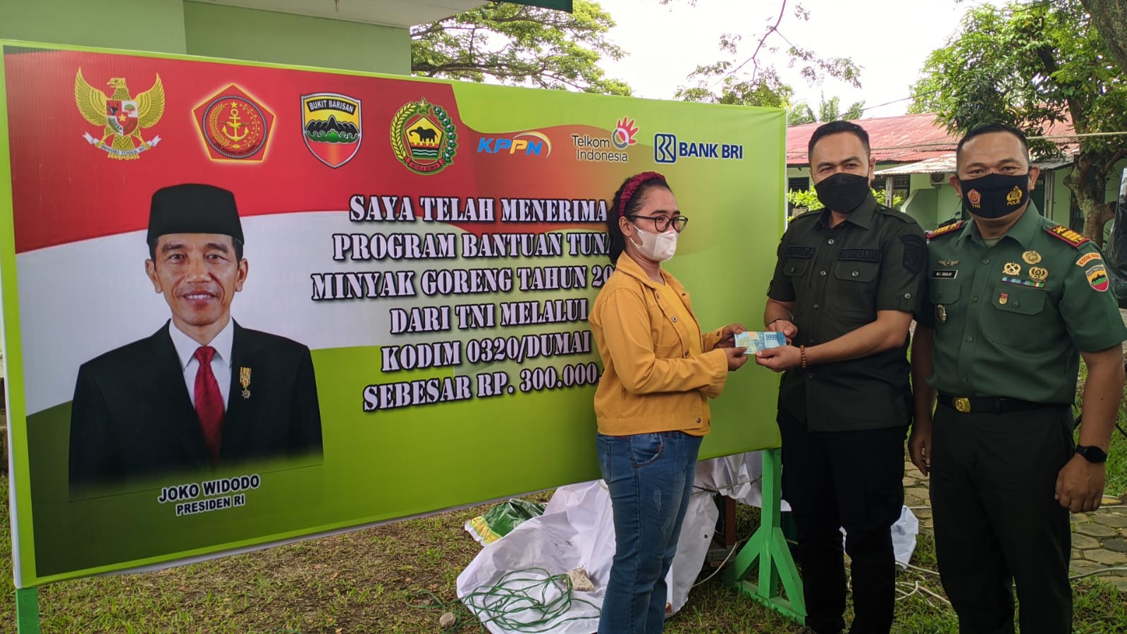 Kepala Kejaksaan Negeri Kota Dumai diwakili Kasi Intel Devita Kunjungi Makodim 0320