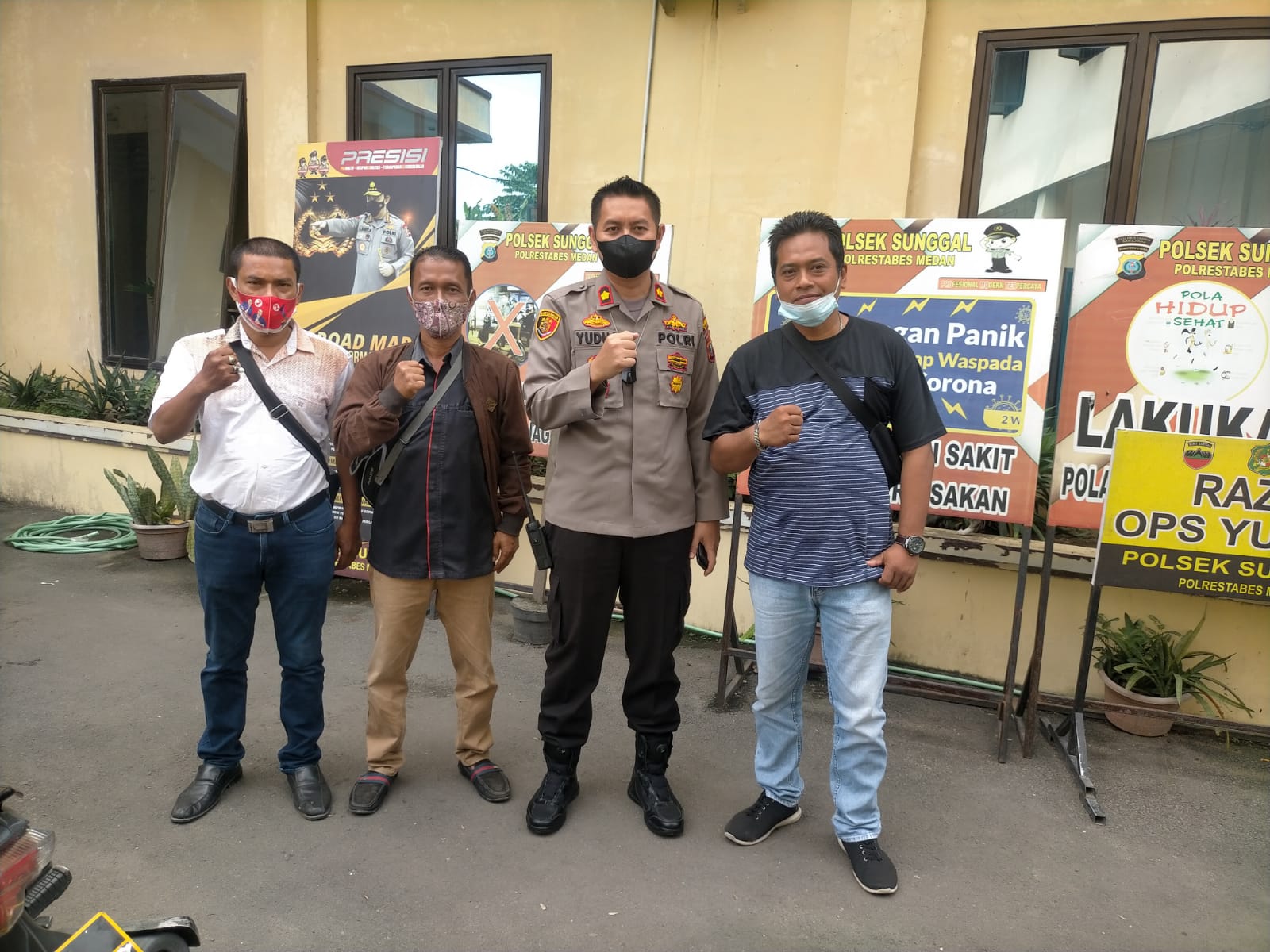 Kompol Chandra Yudha Pranata. SE. SIK. MM : Keamanan Suatu Wilayah Menjadi Tanggung Jawab Bersama