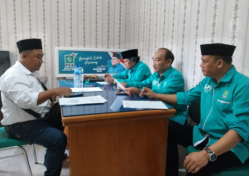 Aris Harianto SE, MM ikuti UKK Bacaleg PKB Untuk DPRD Sumut Dari Dapil 5