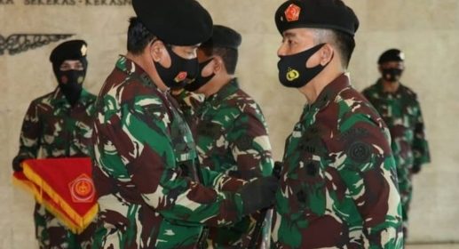 Panglima TNI Terima Laporan Kenaikan Pangkat 52 Pati