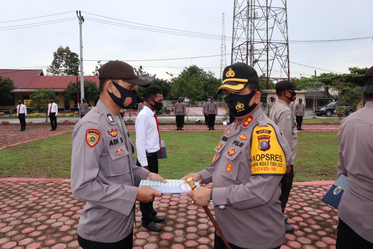 Bripka Adi Syaputra Polisi Pendakwa Dan Terbaik Di Satuan Bag Sumda Polres Batu Bara