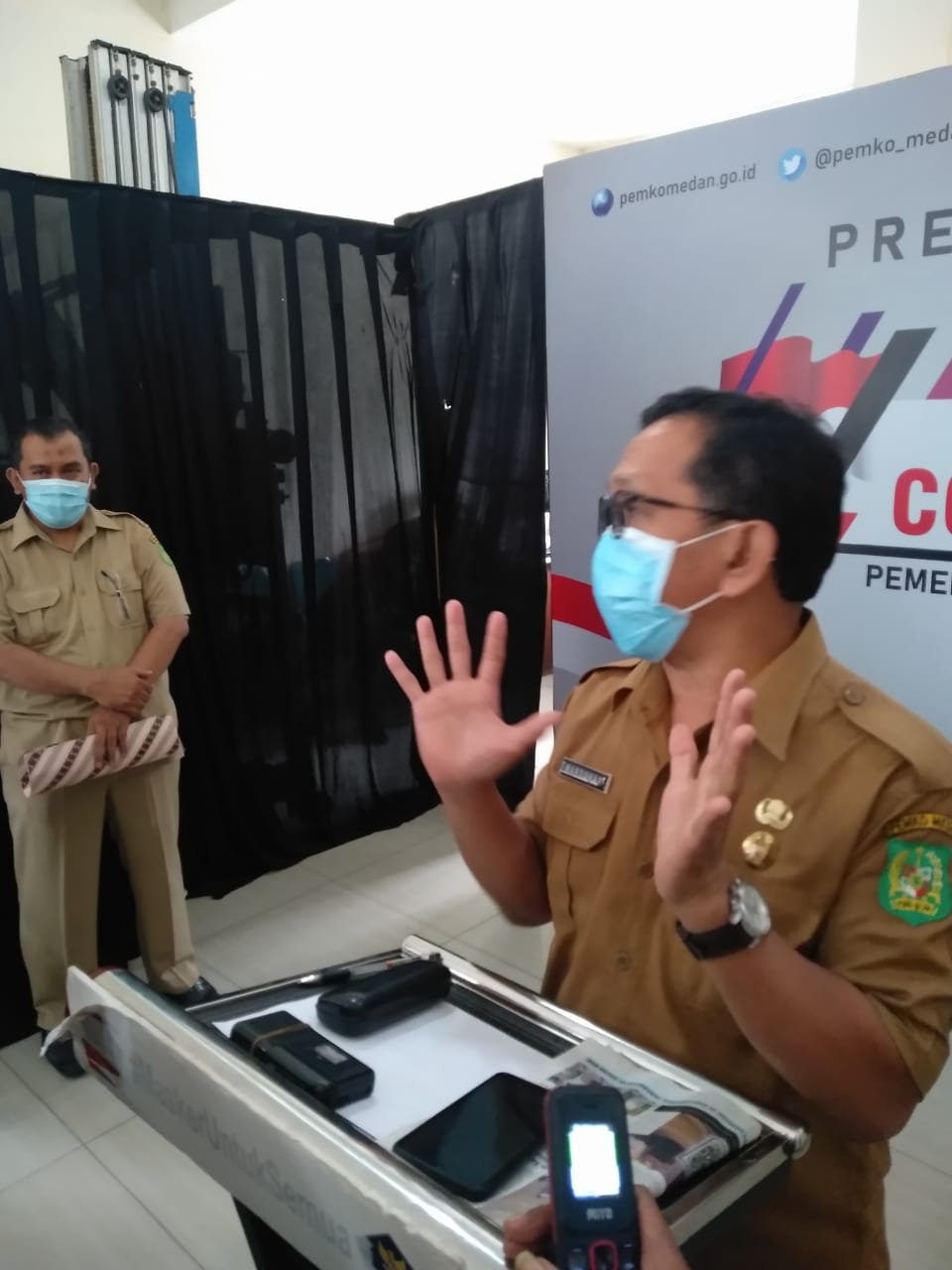 Penyebaran Covid-19 di Kota Medan Mendatar, Per 09 November 2020 Terkonfirmasi 7046 Kasus