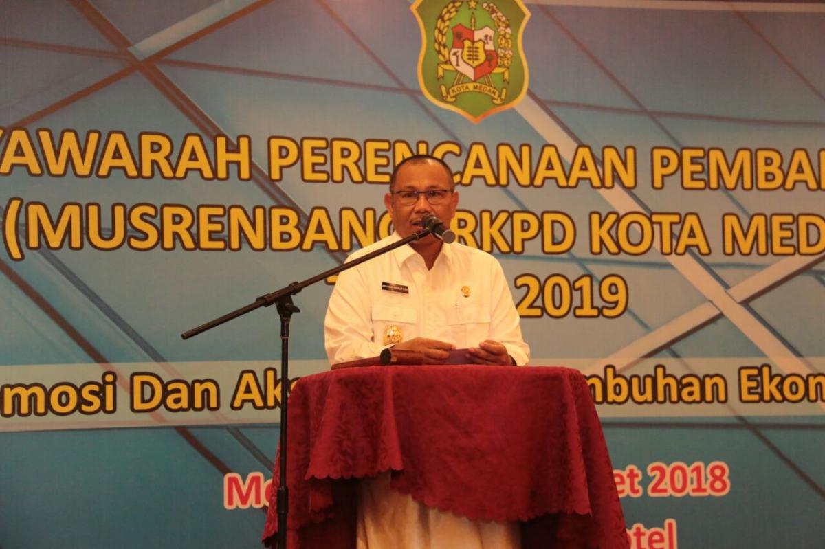 Wakil Wali Kota Medan Tutup Musrenbang RKPD Tahun 2019