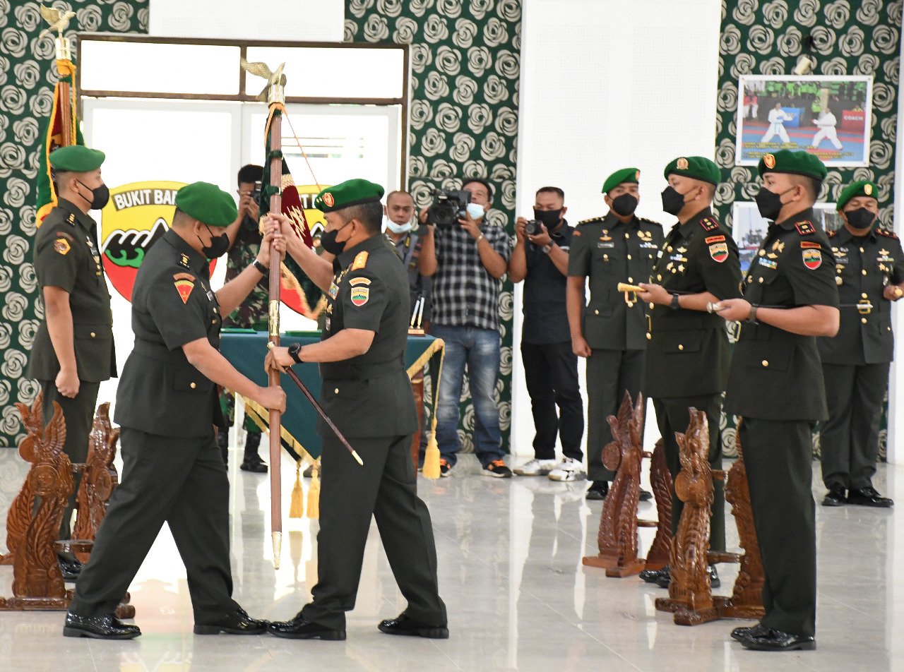 Pangdam I/BB : Sertijab Untuk Memberi Semangat Baru dan Untuk Menjaga Kesiapan Operasional Satuan