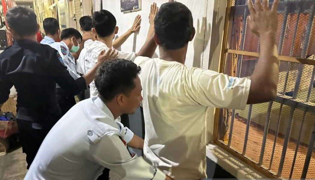 Antisipasi Potensi Kerawanan, Lapas Kelas IIA Pematang Siantar Gelar Razia Insidentil