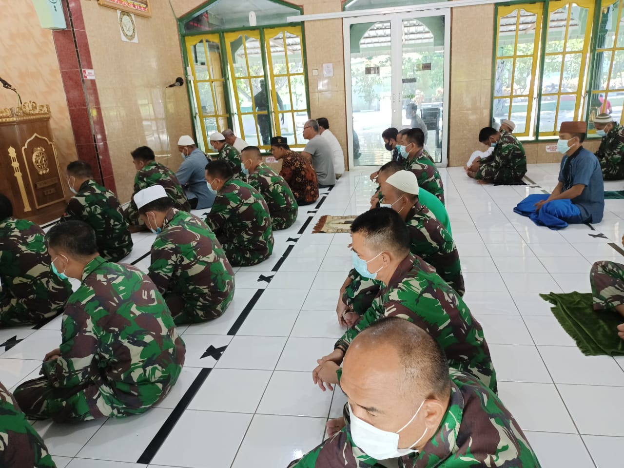 Dandim 0204/DS Pimpin Doa Bersama Sukseskan TMMD Ke-111