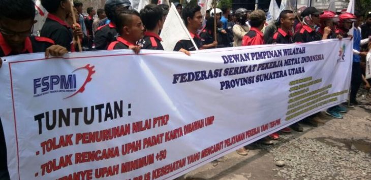 Besok, Massa Buruh DPW FSPMI Sumut Turun ke Jalan Peringati Hari Buruh Internasional
