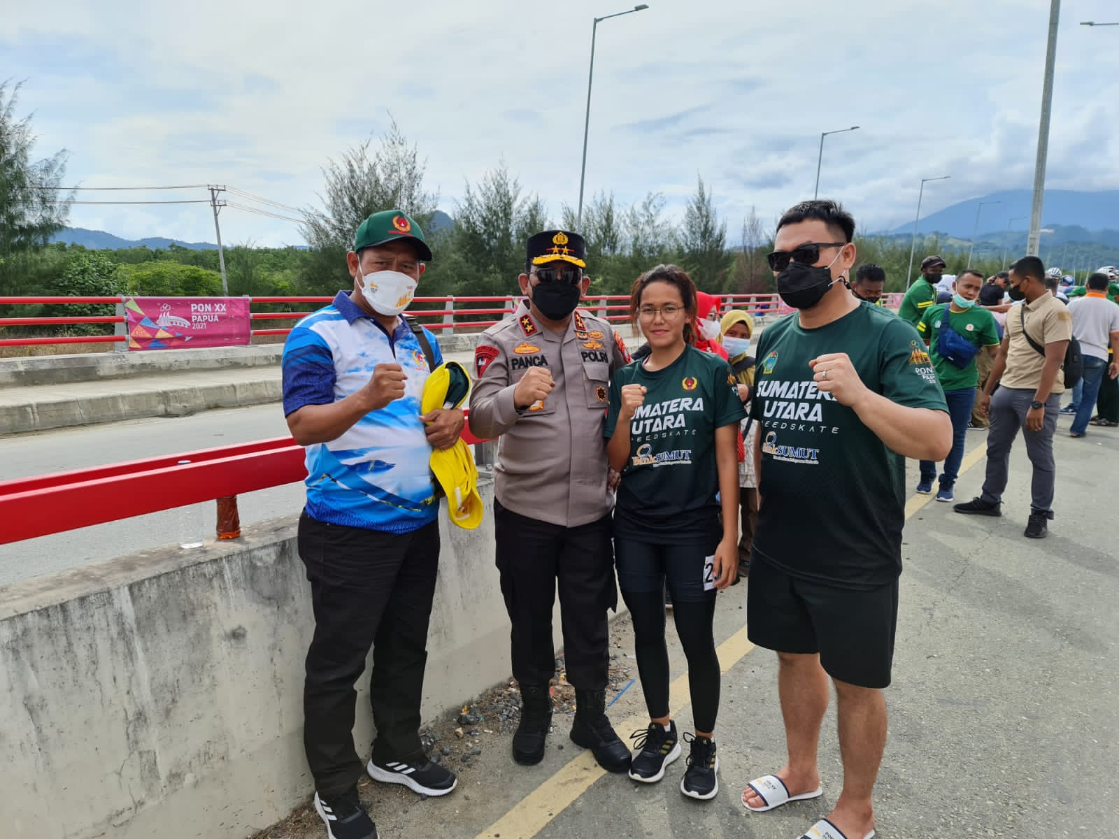 Terbang ke Papua, Irjen Panca Semangati Atlet Sumut Raih Juara PON 2021