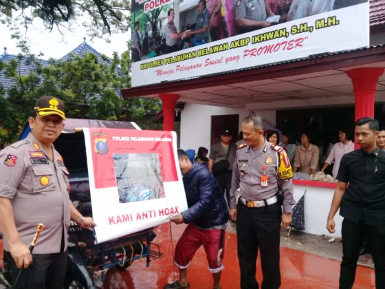 Jumat Berkah, Kapolres Pelabuhan Belawan Berbagi Sedekah