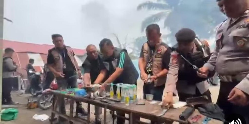 Sarang Narkoba di Mencirim Digerebek, Bandar Diamankan