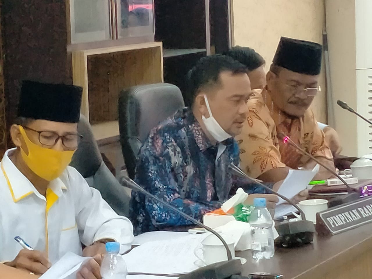 Pedagang Taman Bukit Gelanggang (TBG) Bertemu Dengan Anggota DPRD Komisi II Dumai