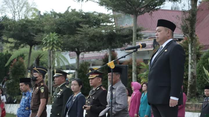 Bupati Dairi Pimpin Upacara  Hari Sumpah Pemuda ke-94
