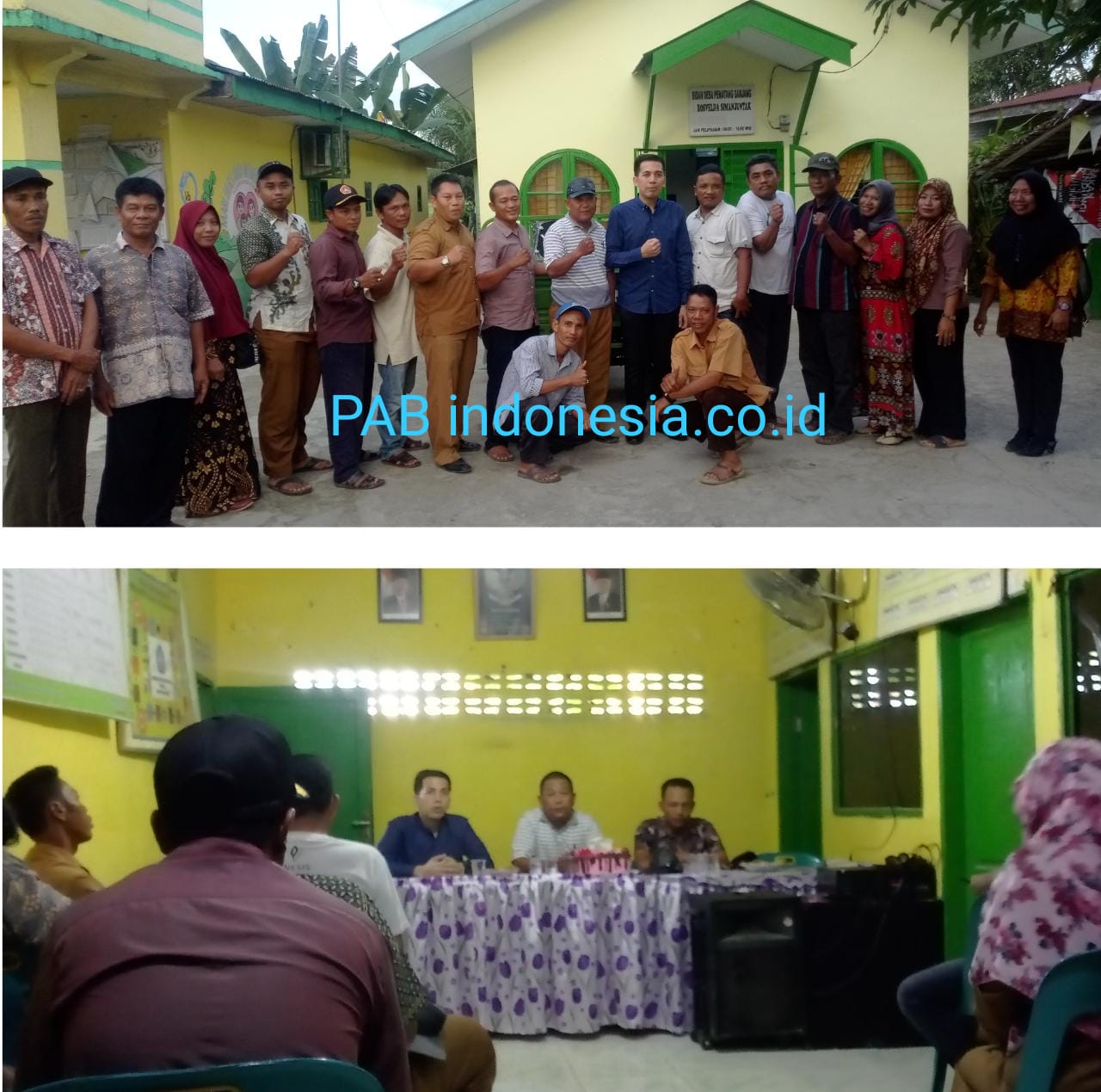 Menjalin Silaturahmi Ketua DPRD Sergai Kunjungi Desa Pematang Ganjang 