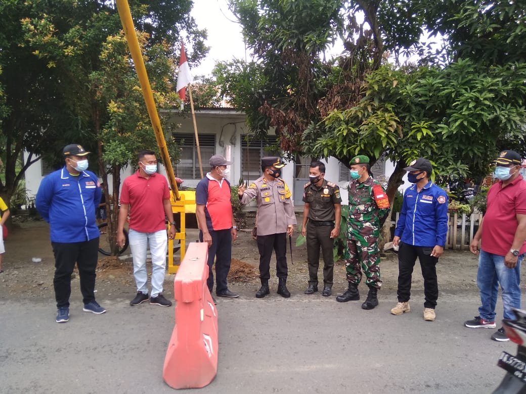 Kodim 0204/DS Melalui Koramil 09/TM Terus Lakukan Operasi Gabungan Yutisi PPKM Desa Mata Pao