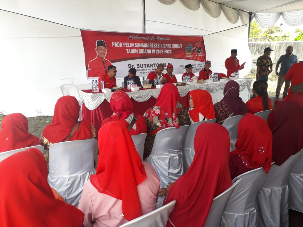 Dr. Sutarto, M.Si. Paham Sebayang Deklarasi Caleg DPRD Deliserdang Dapil 4