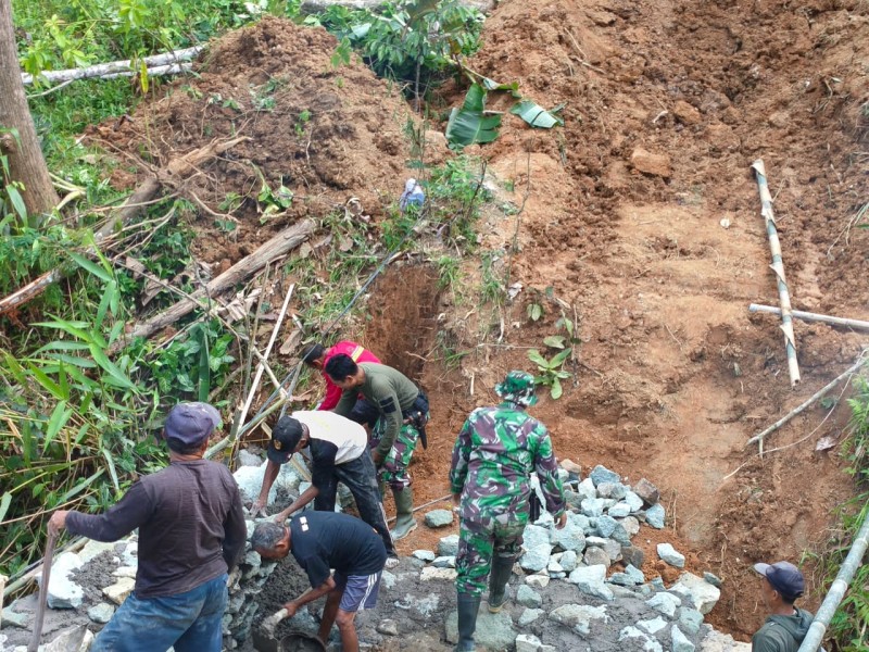 H-2 Pembukaan TMMD Sengkuyung Tahap III TA 2026, tni Dan Warga Laksanakan Pra TMMD