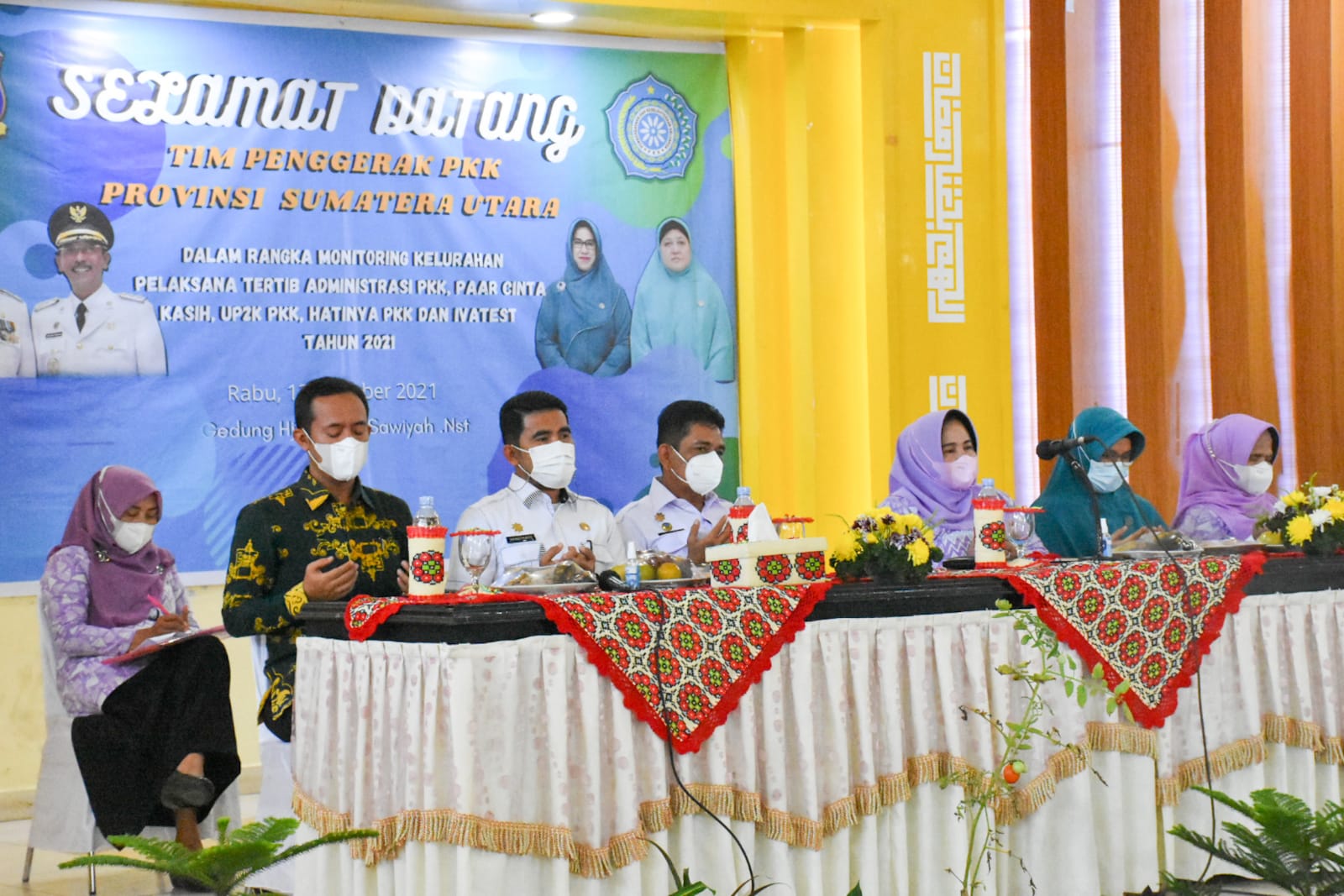 Himbau  PKK Tebing-Tinggi Programkan  Kegiatan Penangan Covid-19 