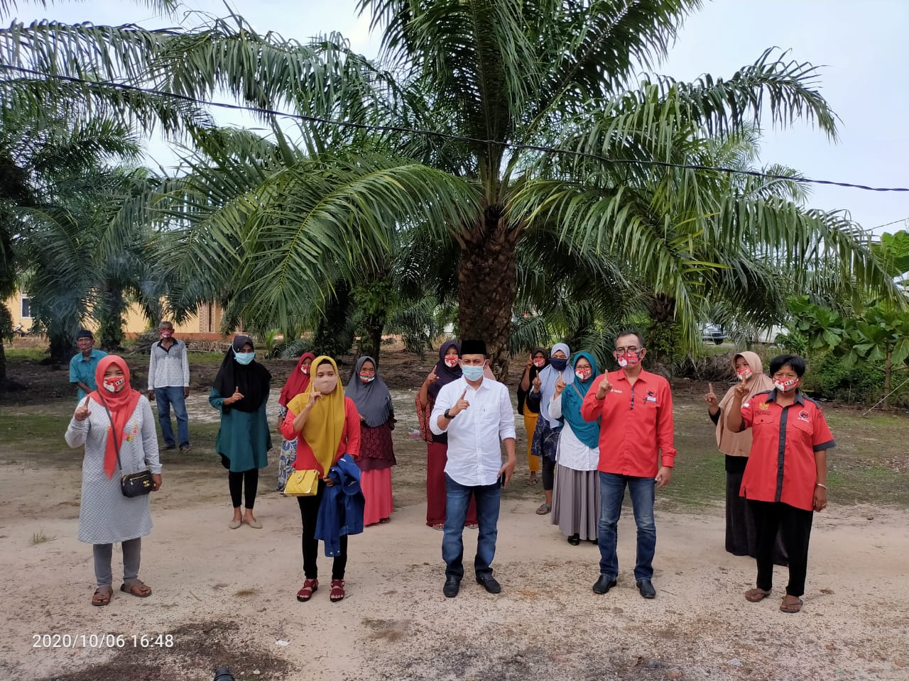 Paslon HANDAL Akan Jadikan Kec. Madang Kampai Menjadi Ruang Terbuka Hijau