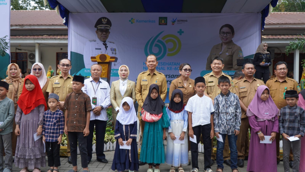 Pj Bupati Langkat melalui Sekda Amril, Ajak Semua Pihak Berkomitmen Membangun Kesehatan di HKN ke-60