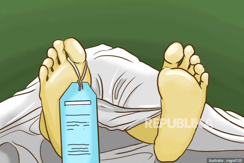 Diduga Ditabrak Kereta Api  Pria Mister X  Ditemukan Tewas di Desa Sukamandi