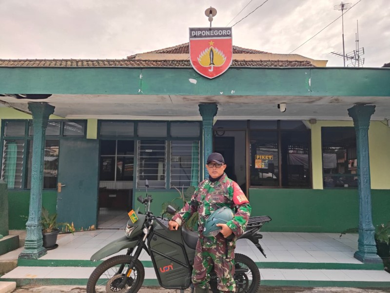 Babinsa Puro Jaga Ritme Kegiatan TMMD