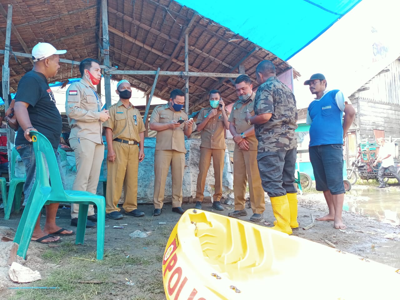 Ketua DPRD Sergai Ajak Instansi Terkait, Bersama  Tangani Banjir Sei Rampah