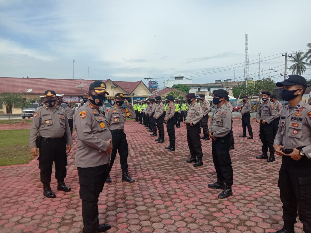 Mananggapi Serius Darurat Bencana Polres Batu Bara Siagakan Personilnya