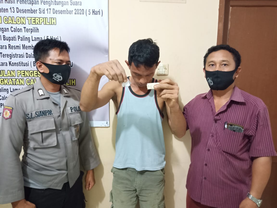 Ardi Pekerja Bengkel Cat Diringkus Polisi