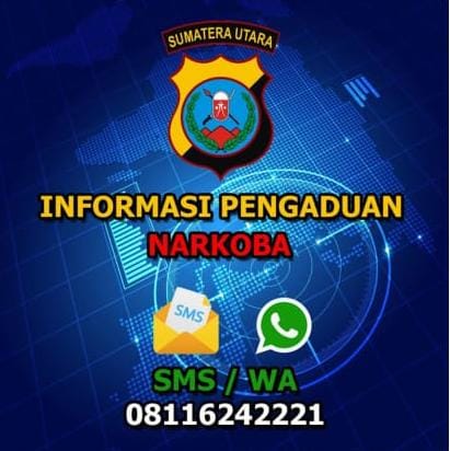 Yok Berantas Narkoba, Polda Sumut Buka Hotline 24 Jam bagi Masyarakat
