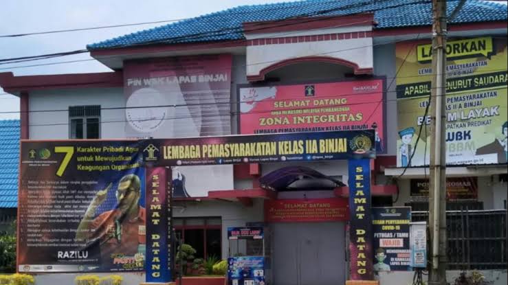 Tak Terima Diberitakan, Kalapas Kelas II A Binjai jawab 