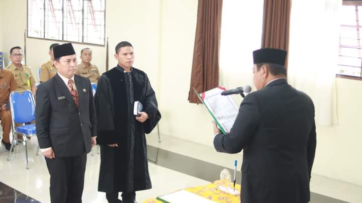 Lantik Charles Bantjin Jadi Pj Sekda, ini Pesan Bupati Dairi Eddy Berutu
