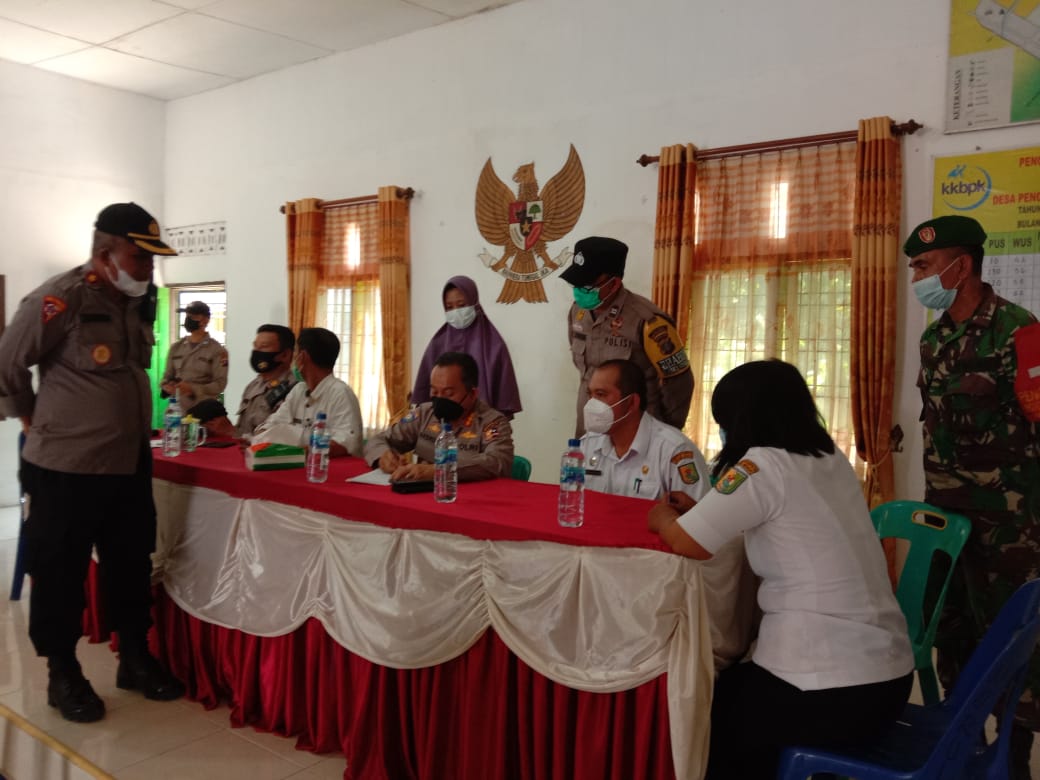 Dir. Bintibmas Baharkam Mabes Polri Tin kau Uji Petik PPKM