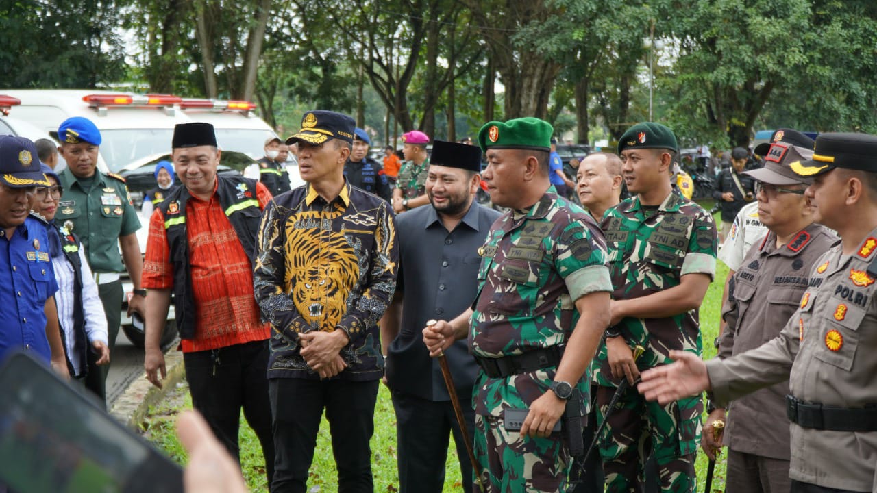 Apel Operasi Lilin Pengamanan Nataru Digelar Polres Langkat, Dilaksanakan 11 Hari