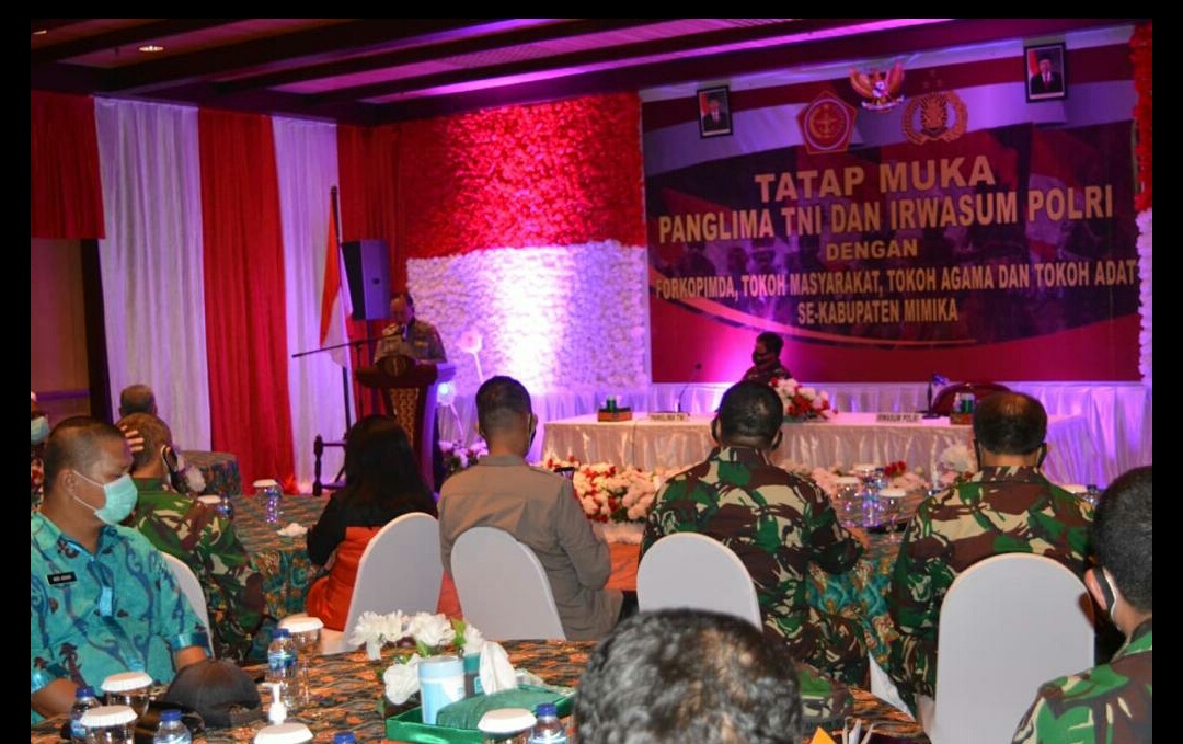 Panglima TNI dan Irwasum Polri Kunjungan Kerja Ke Papua