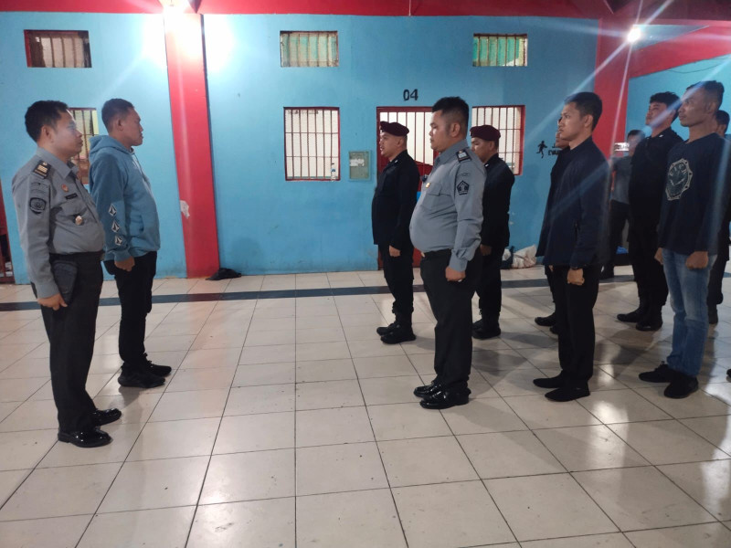 Lapas Narkotika Kelas IIA Pematang Siantar Gelar Razia Insidentil
