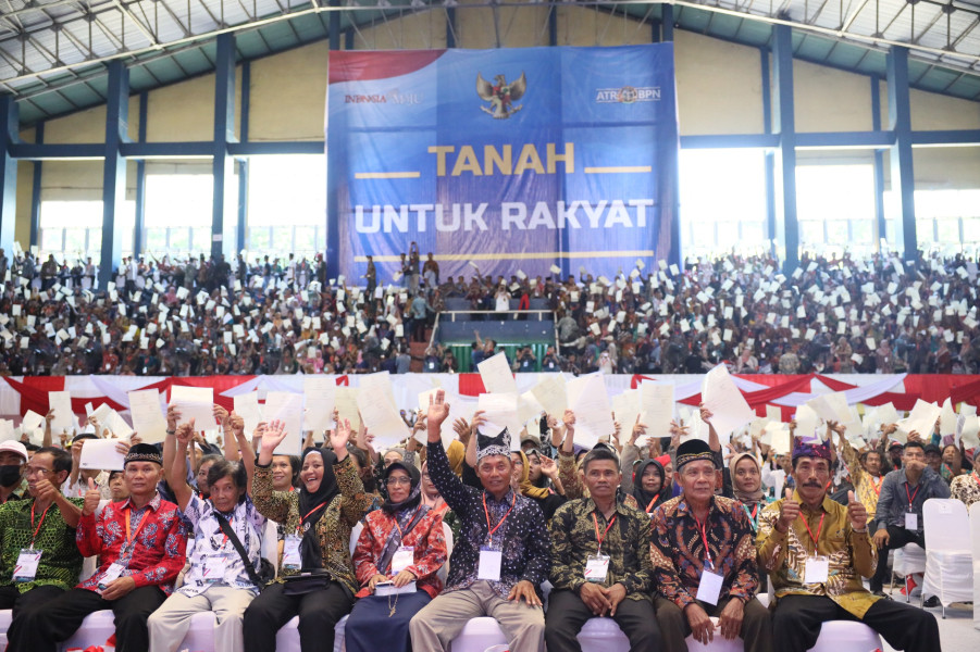 Sejak 2017, PTSL Daftarkan 74,9 Juta Bidang Tanah di Indonesia