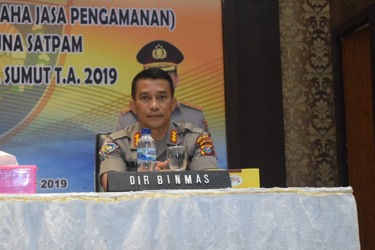 Polda Sumut laksanakan Rakernis Dit Binmas Polda bersama Badan Usaha Jasa Pengamanan
