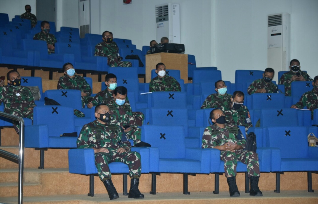 Kodiklat TNI Selenggarakan Sinkronisasi Wargaming Jukgar Opsgab Utama TNI dan Jukgar Kampanye Milite