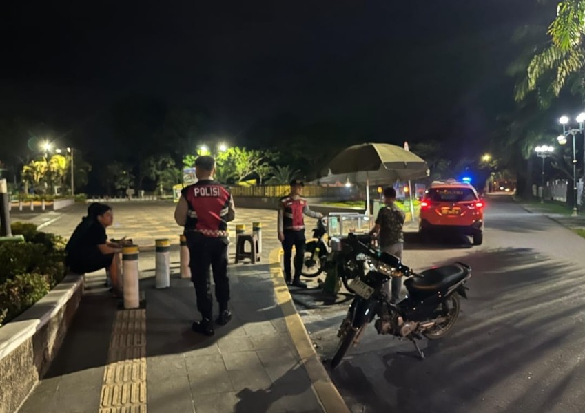 Ciptakan Rasa Aman Dan Nyaman, Polresta Deli Serdang Laksanakan Patroli Blue Light