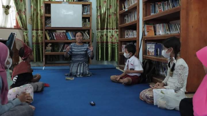 Program Kelas Bertutur Dinas Perpustakaan, Didik Anak-Anak Memiliki Etika Sejak Dini