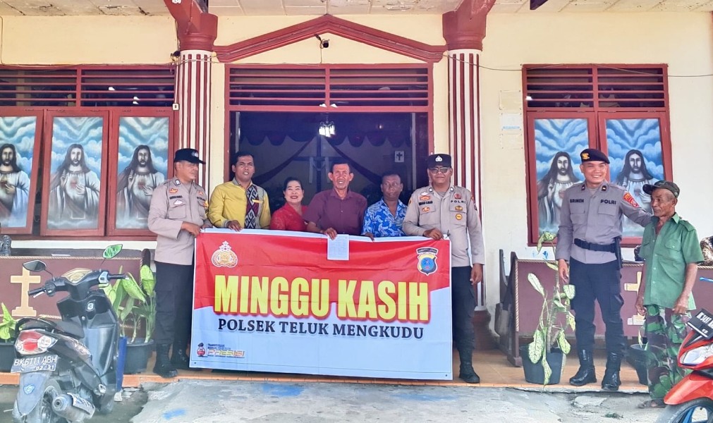 Patroli Minggu Kasih, Sentuhan Humanis Polri Hadirkan Rasa Aman Beribadah di Sergai