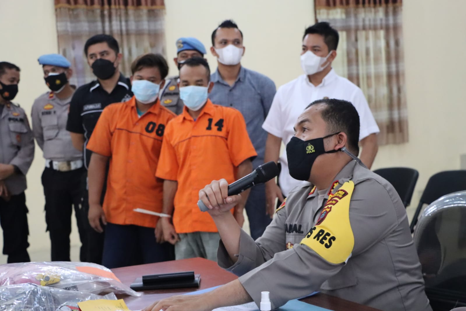 Polres Pelabuhan Belawan Tangkap 2 Pelaku Pembunuhan