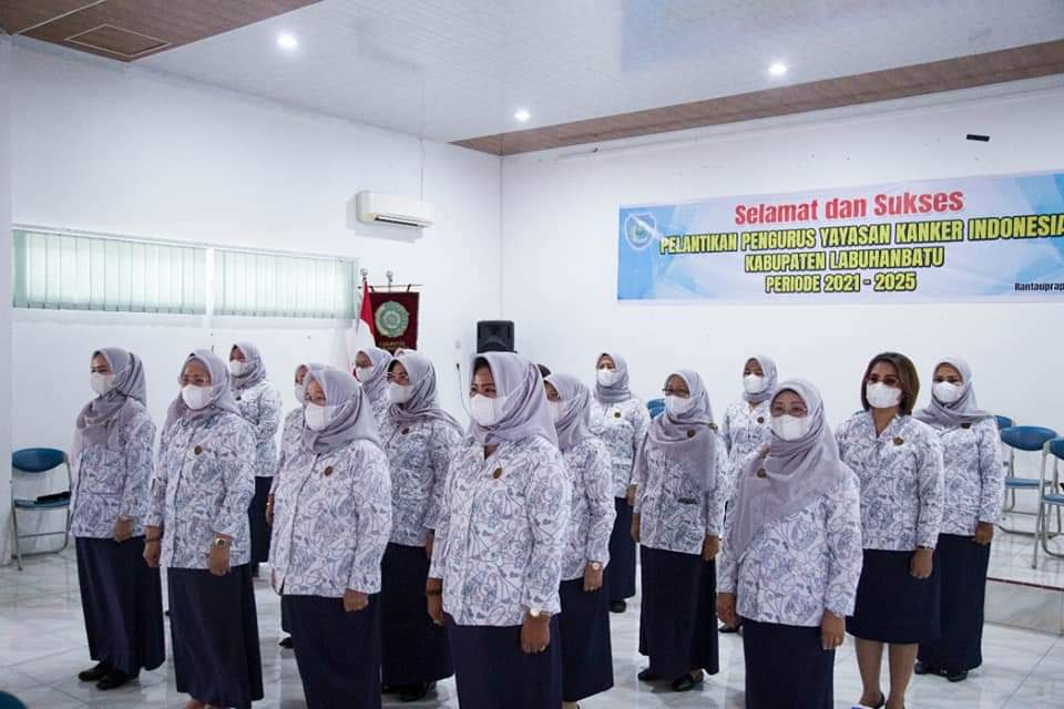 Pengurus YKI Cabang Kabupaten Labuhanbatu periode 2021-2025 dilantik Ketua YKI Provinsi Sumatera Uta