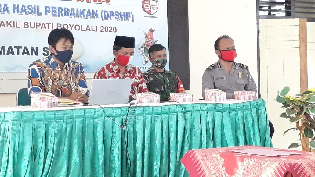 Babinsa Simo Hadiri Rapat Pleno Terbuka DPSHP