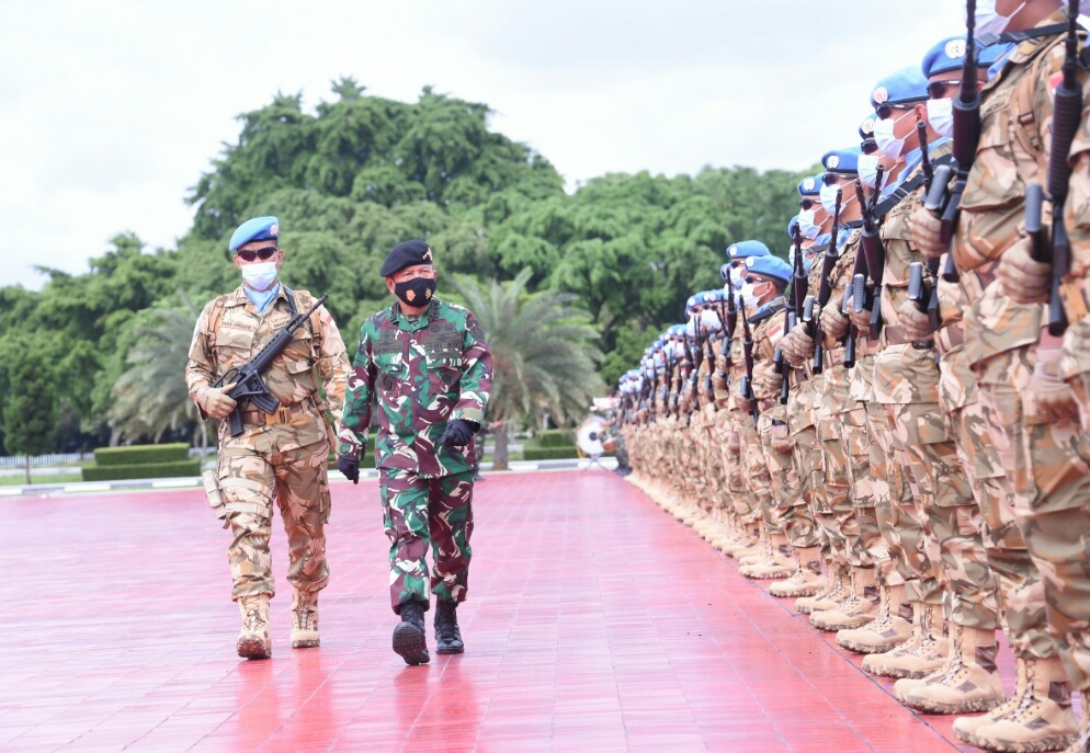 Panglima TNI: Penugasan PBB Merupakan Tugas Istimewa Menjadi Duta Bangsa dan TNI
