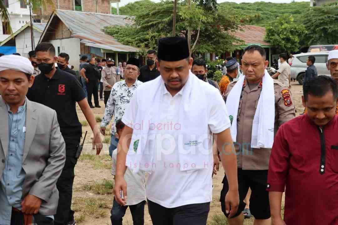 Wali Kota Medan bersama Polres Labuhanbatu kunjungi Ponpes Darus Sholihin