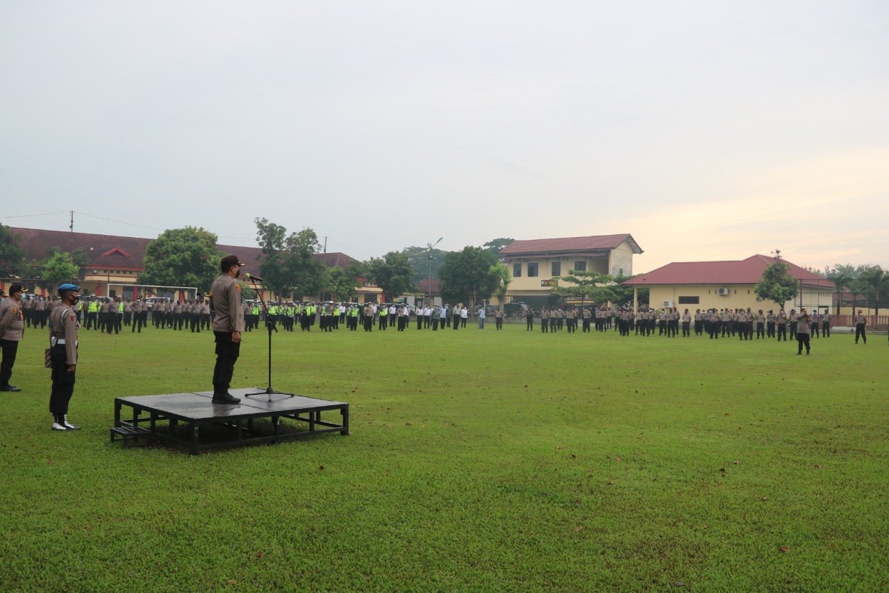 Kapolresta Deli Serdang Kerahkan 670 Personil, Pastikan Unjuk Rasa Berjalan Aman