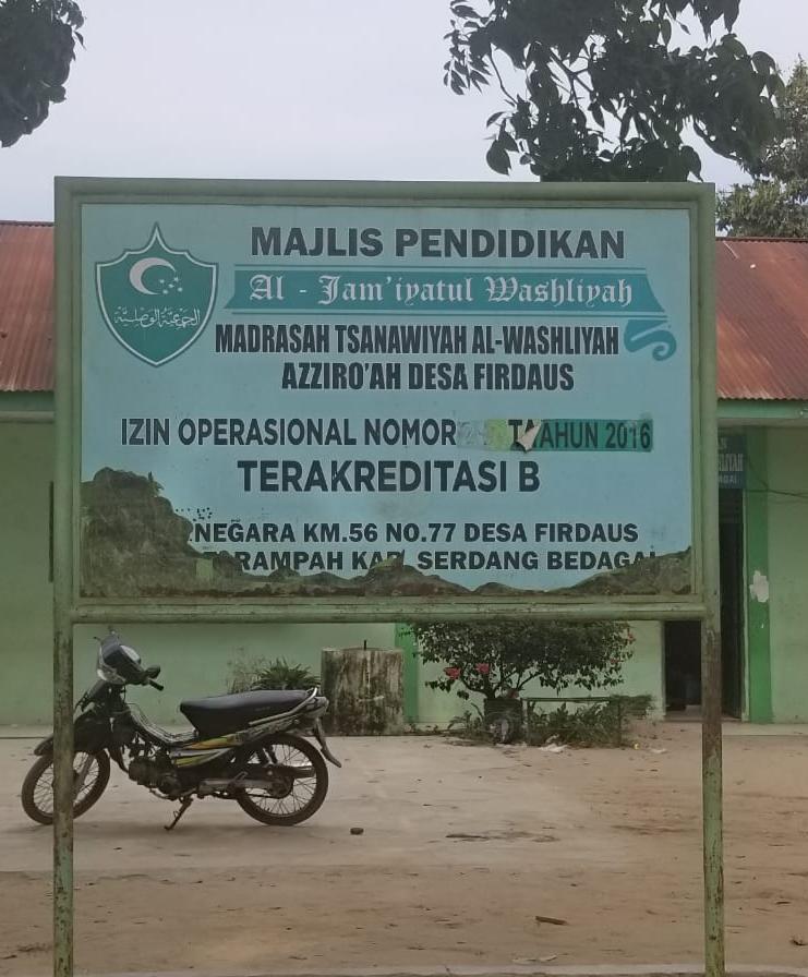 Oknum Kepala  MTs Al-Washliyah Azziroah Diduga Lakukan Pungli