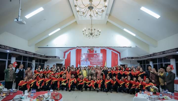 Keseruan Jamuan Makan Malam Anggota Paskibraka dan Anggota LVRI