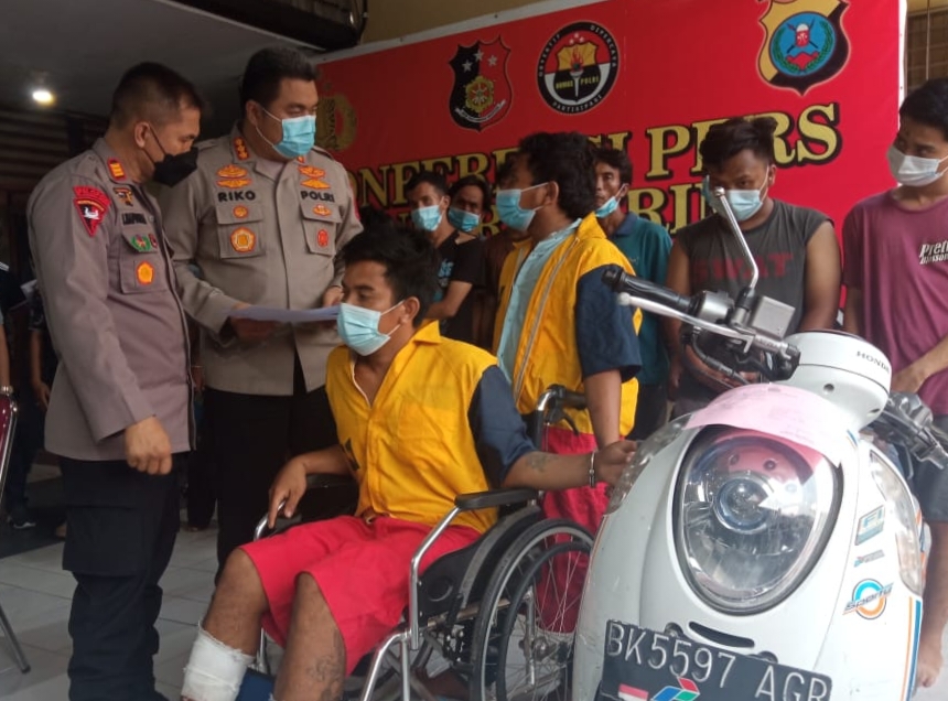 Lagi, Pelaku Jambret Tol Bermera Diringkus Polsek Percut Sei Tuan